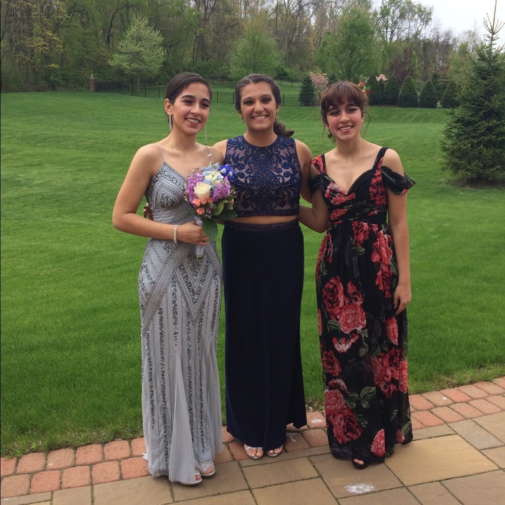 Prom dress from David’s bridal